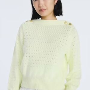 Free People Yellow Sweater